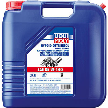 Масло трансмиссионное Liqui Moly Hypoid-Getriebeoil 85/140 API GL-5 (20 л.)