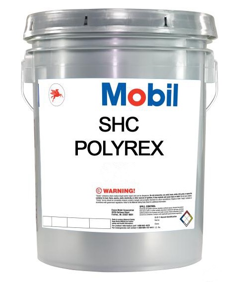 Смазка высокотемпературная пластичная Mobil SHC Polyrex 222 NLGI 2 (16 кг.)