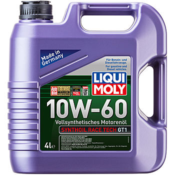 Масло моторное Liqui Moly Synthoil Race Tech GT1 10/60 API SL (4 л.)