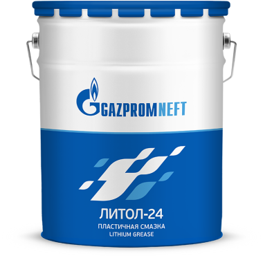Смазка антифрикционная многоцелевая водостойкая Gazpromneft Литол-24 (8 кг.)