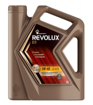 Масло моторное Роснефть Revolux D3 5/40 API CI-4/SL (5 л.)