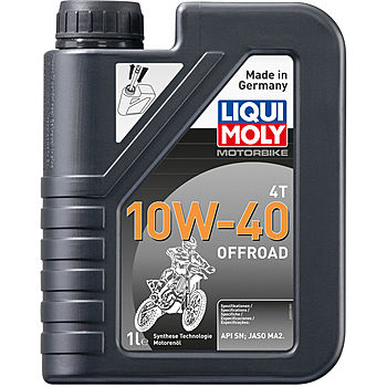 Масло моторное Liqui Moly Motorbike 4T Offroad 10/40 API SN Plus (1 л.)