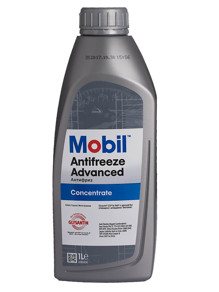 Охлаждающая жидкость Mobil Antifreeze Advanced