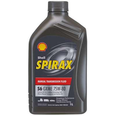 Масло трансмиссионное Shell Spirax S6 GXME 75/80 API GL-4 (1 л.)