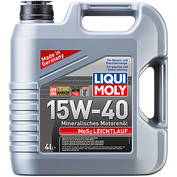 Масло моторное Liqui Moly MoS2 LeichtLauf 15/40 API SL/CF (4 л.)