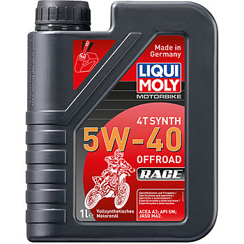 Масло моторное Liqui Moly Motorbike 4T Synth Offroad Race 5/40 API SM (1 л.)