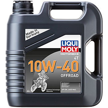 Масло моторное Liqui Moly Motorbike 4T Offroad 10/40 API SN Plus (4 л.)