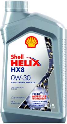 Масло моторное Shell Helix HX8 0/30 API SL (1 л.)
