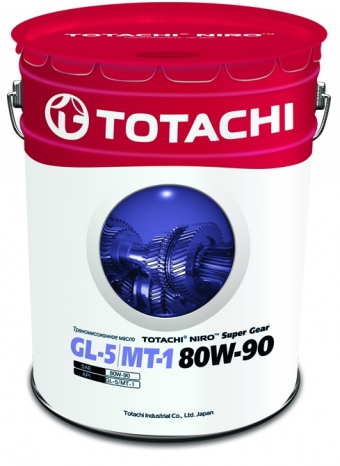 Масло трансмиссионное TOTACHI NIRO Super Gear 80/90 API GL-5/MT-1 (16.5 кг.)