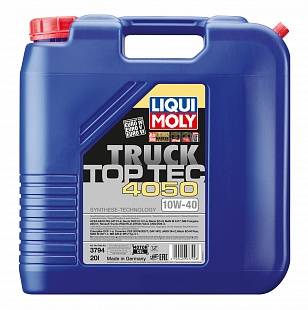 Масло моторное Liqui Moly Top Tec Truck 4050 10/40 API CI-4 (20 л.)