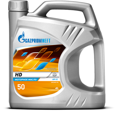 Масло моторное Gazpromneft HD 50 API CC (9,39 кг, 10 л.)