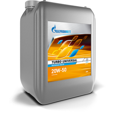 Масло моторное Gazpromneft Turbo Universal 20/50 API CD (26,61 кг, 30 л.)