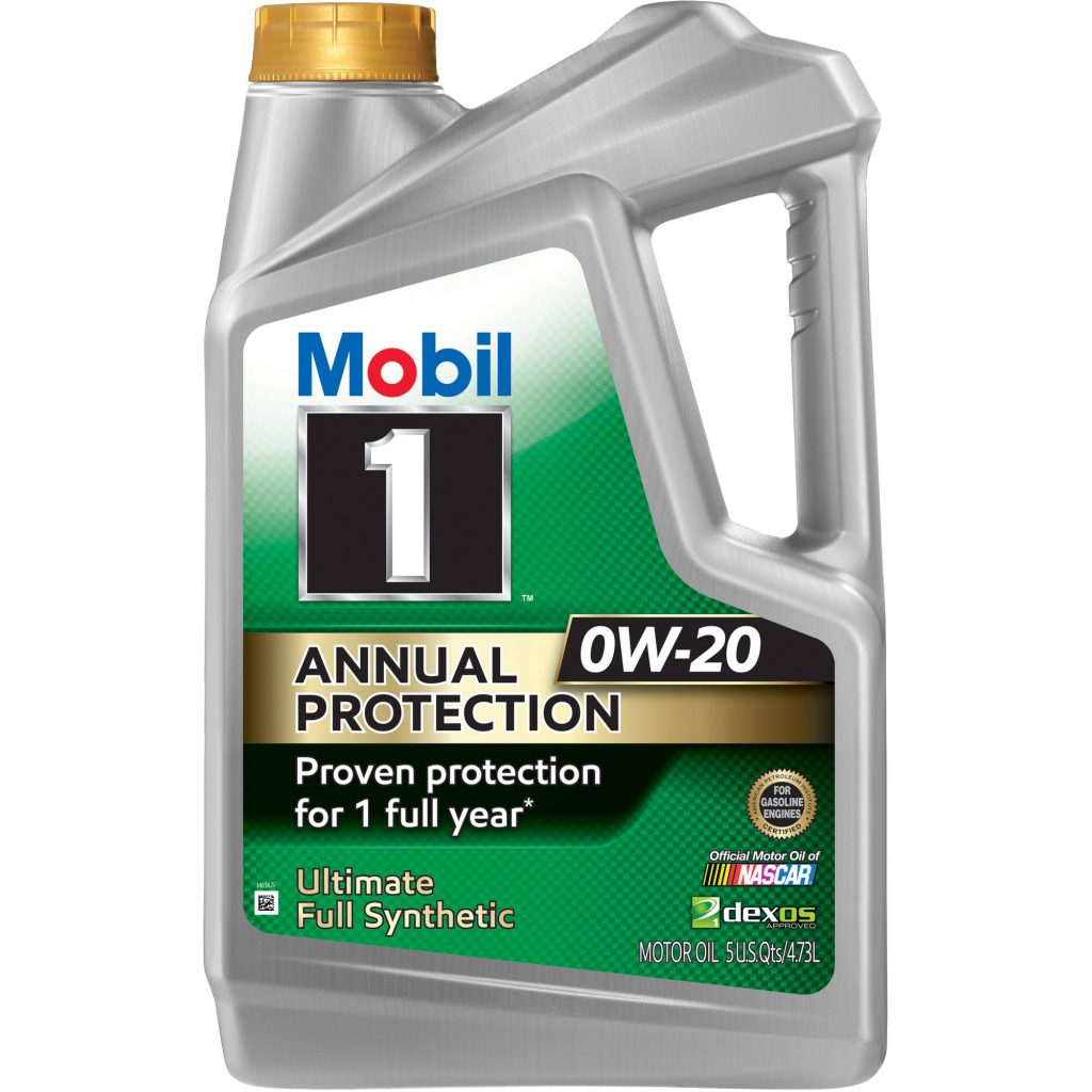 Моторное масло Mobil 1 Annual Protection 0W-20