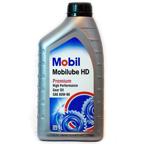 Масло трансмиссионное Mobil Mobilube HD 80/90 API GL-5 (1 л.)