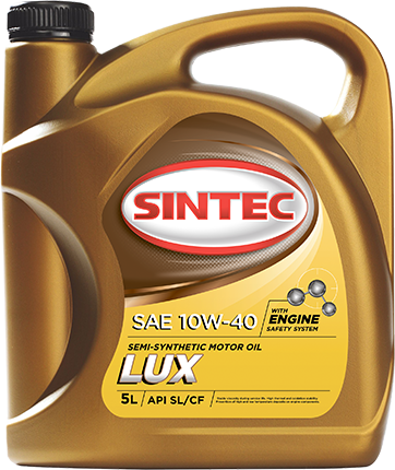 Масло моторное Sintoil/Sintec Люкс 10/40 API SL/CF (4 л.)