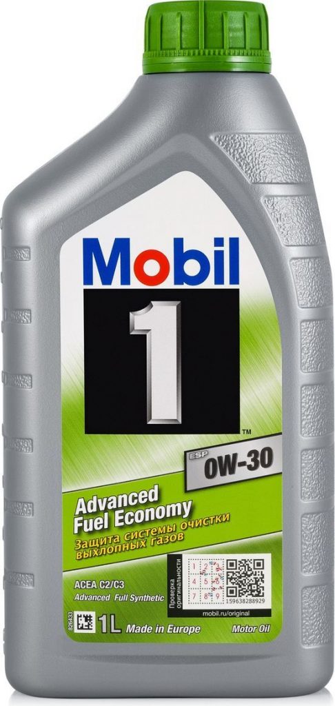 Масло моторное Mobil 1 ESP 0/30 ACEA C2/C3 (1 л.)