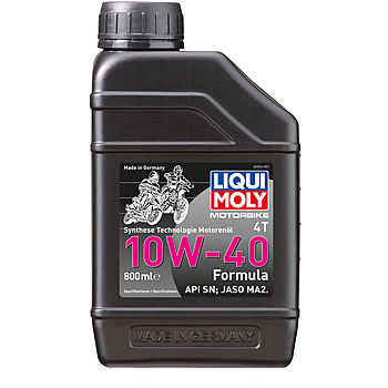 Масло моторное Liqui Moly Motorbike 4T Formula 10/40 API SN Plus (0,8 л.)