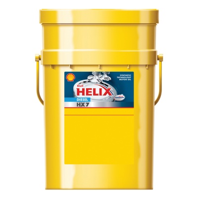 Масло моторное Shell Helix HX7 Diesel 10/40 API CF ACEA A3/B4 (20 л.)