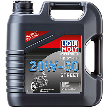 Масло моторное Liqui Moly Motorbike HD Synth Street 20/50 API SN Plus (4 л.)