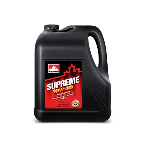 Масло моторное Petro Canada Supreme 10/40 API SN PLUS (4 л.)