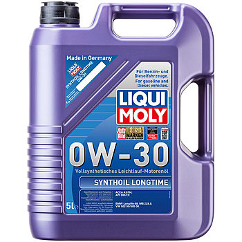 Масло моторное Liqui Moly Synthoil Longtime 0/30 API SM/CF (5 л.)