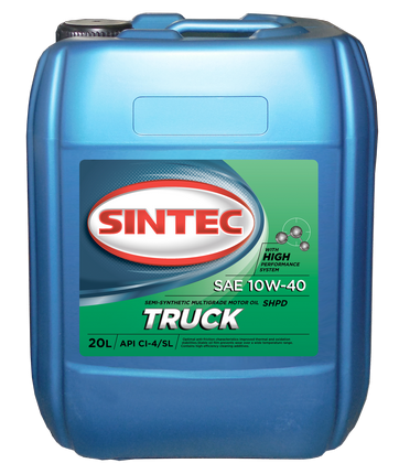 Масло моторное Sintoil/Sintec Truck 10/40 API CI-4/SL (20 л.)
