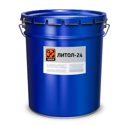 Смазка многоцелевая водостойкая кальциевая ARGO Super Литол EP 3 (9 кг.)