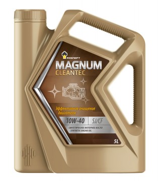 Масло моторное Роснефть Magnum Cleantec 10/40 API SJ/CF (5 л.)