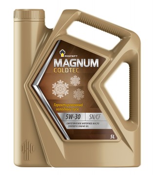 Масло моторное Роснефть Magnum Coldtec 5/30 API SN/CF (5 л.)