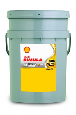 Масло моторное Shell Rimula R4 MULTI 10/30 API CI-4 (20 л.)