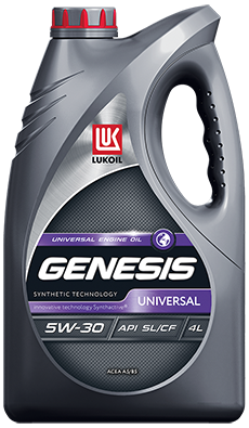 Масло моторное Лукойл GENESIS UNIVERSAL 5/30 API SL (4 л.)