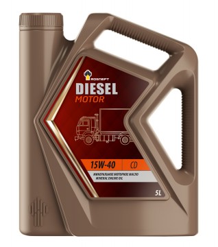 Масло моторное Роснефть Diesel Motor 15/40 API CD (5 л.)