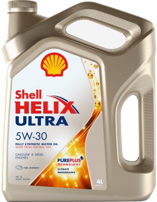 Масло моторное Shell Helix Ultra 5/30 API SL/CF ACEA A3/B4 (4 л.)