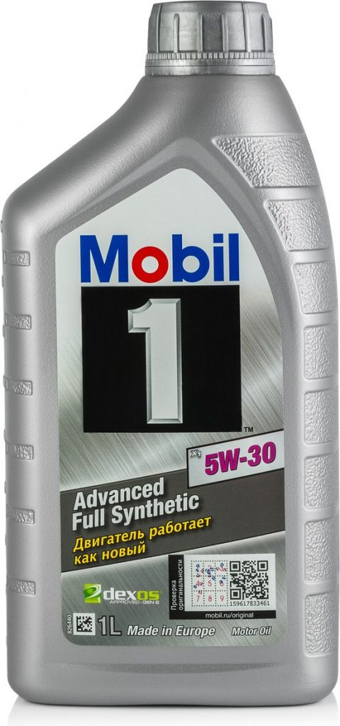 Масло моторное Mobil 1 X1 5/30 API SN/CF (1 л.)