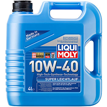 Масло моторное Liqui Moly Super LeichtLauf 10/40 API SN (4 л.)