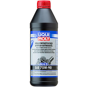 Масло трансмиссионное Liqui Moly Vollsynthetisches Hypoid-Getriebeoil 75/90 API GL4/GL5/MT-1 (1 л.)