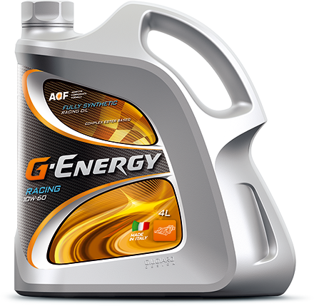 Масло моторное Gazpromneft G-Energy Racing 10/60 API SN ACEA A3/B4 (3,45 кг, 4 л.)