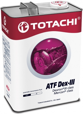 Масло трансмиссионное TOTACHI ATF Dex-III (4 л.)
