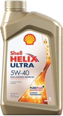 Масло моторное Shell Helix Ultra 5/40 API SN Plus ACEA A3/B4 (1 л.)