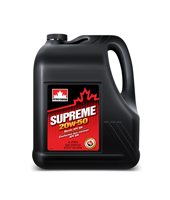 Масло моторное Petro Canada Supreme 20/50 API SN PLUS (4 л.)