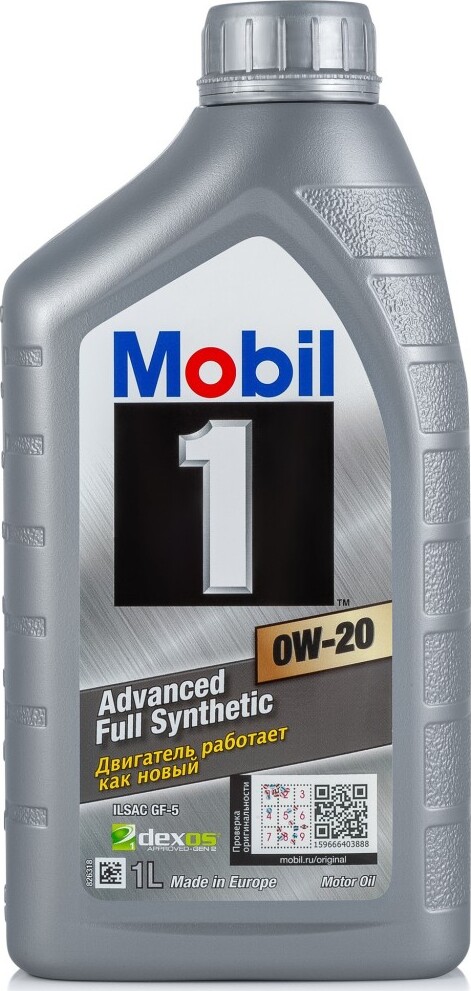 Масло моторное Mobil 1 0/20 API SN/CF (1 л.)