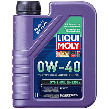 Масло моторное Liqui Moly Synthoil Energy 0/40 API SM (1 л.)
