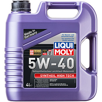 Масло моторное Liqui Moly Synthoil High Tech 5/40 API SM (4 л.)