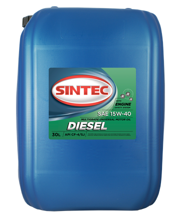 Масло моторное Sintoil/Sintec Diesel 15/40 API CF-4/CF/SJ (20 л.)