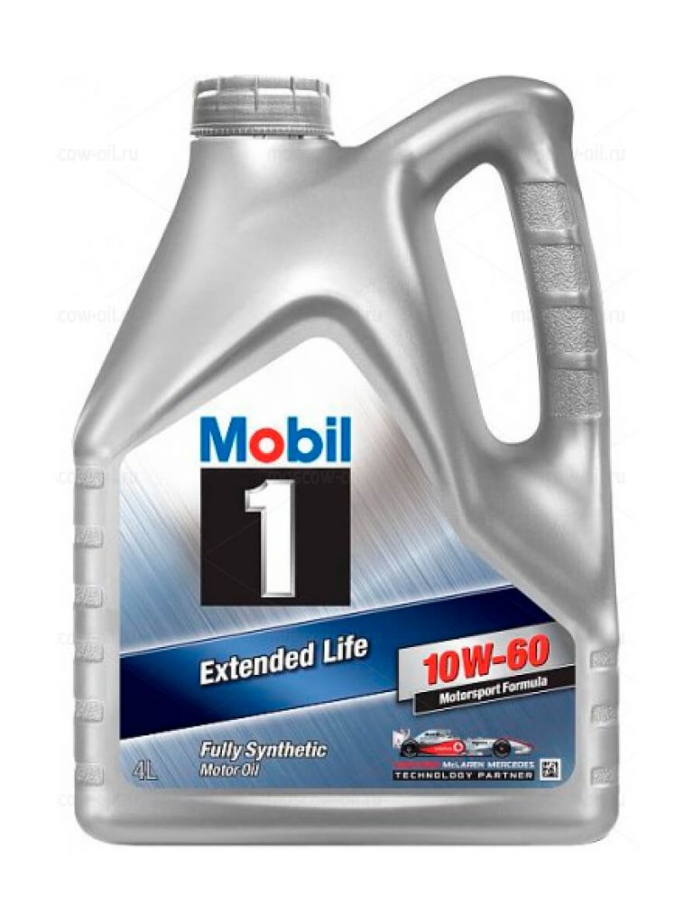 Моторное масло Mobil 1 Extended Life 10W-60