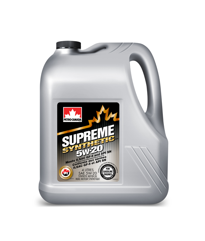 Масло моторное Petro Canada Supreme Synthetic 5/20 API SN/CF (4 л.)