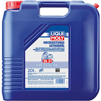 Масло трансмиссионное Liqui Moly Hochleistungs-Getriebeoil 75/80 API GL-3+ (20 л.)