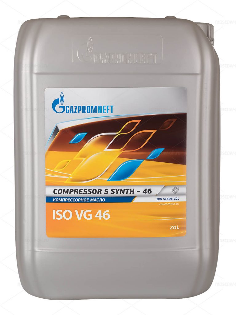 Масло компрессорное Gazpromneft Compressor S Synth-46