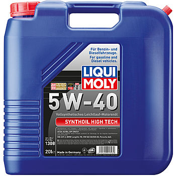 Масло моторное Liqui Moly Synthoil High Tech 5/40 API SM (20 л.)