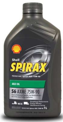 Масло трансмиссионное Shell Spirax S6 AXME 75/90 API GL-5 (1 л.)